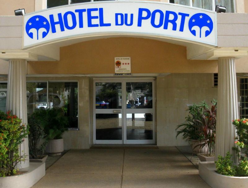 Hotel du Port Cotonou Buitenkant foto